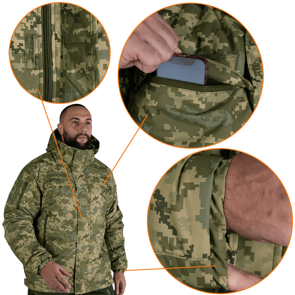 Patrol System 3.0 Pixel Jacket
