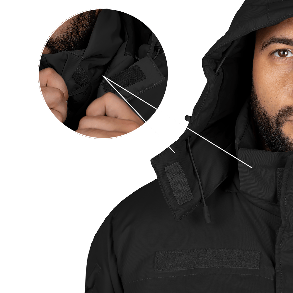 Patrol System 4.0 RainWall Black Jacket