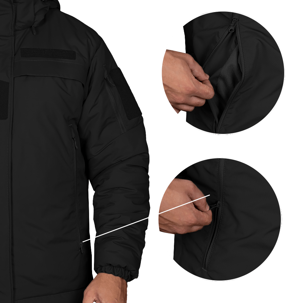 Patrol System 4.0 RainWall Black Jacket