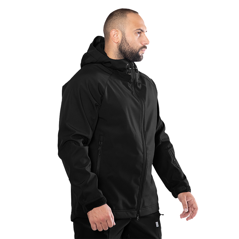 Rubicon SoftShell Black Jacket