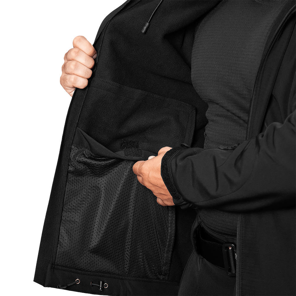 Rubicon SoftShell Black Jacket