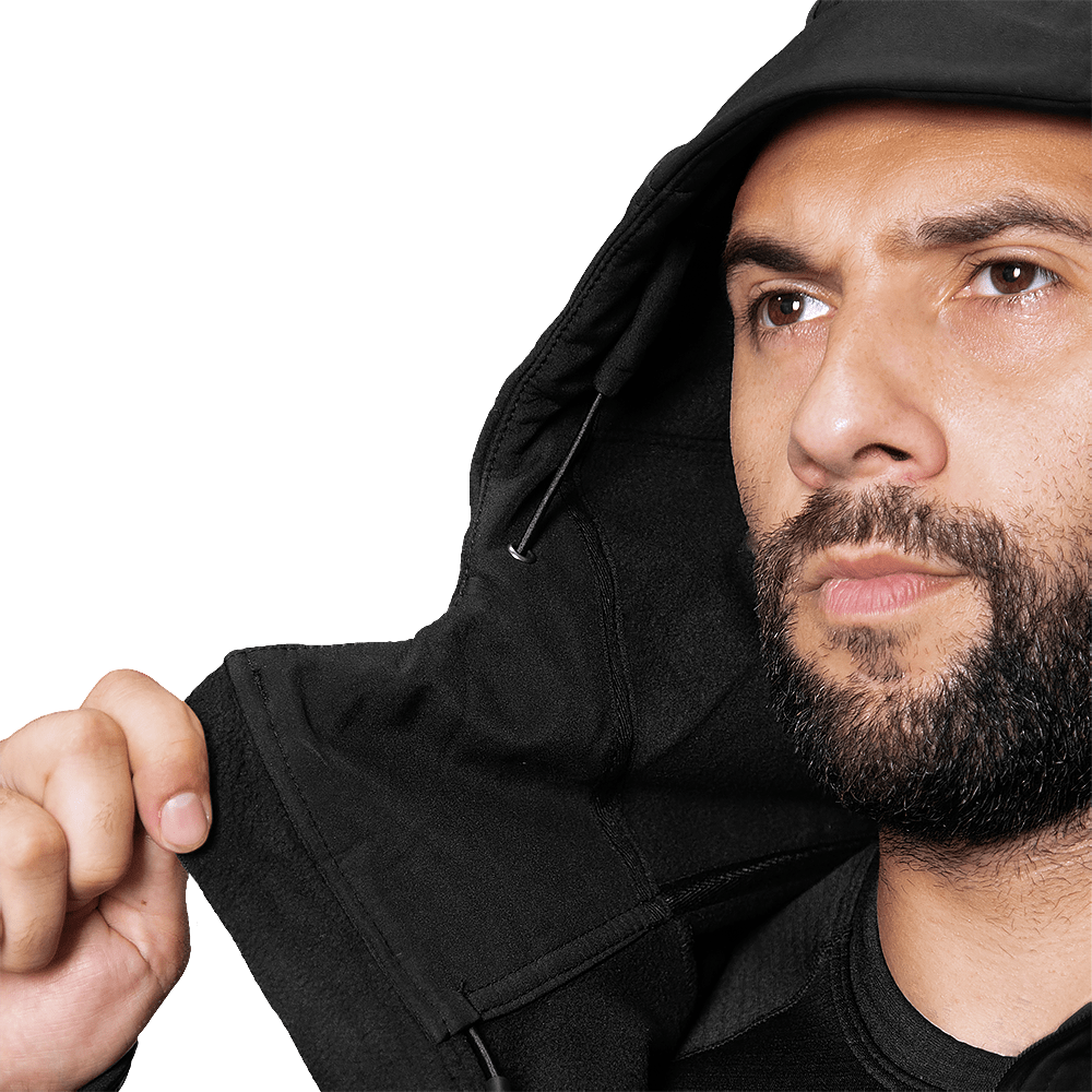Rubicon SoftShell Black Jacket