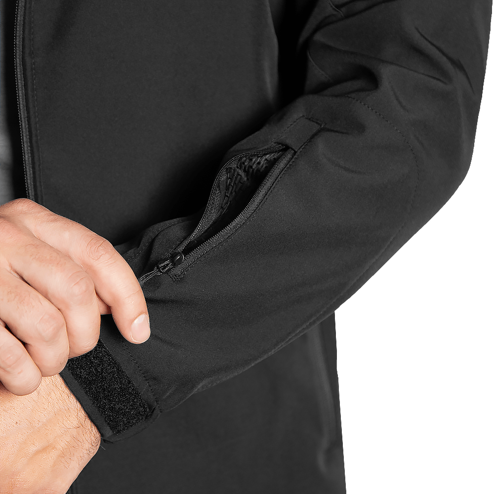 Rubicon SoftShell Black Jacket