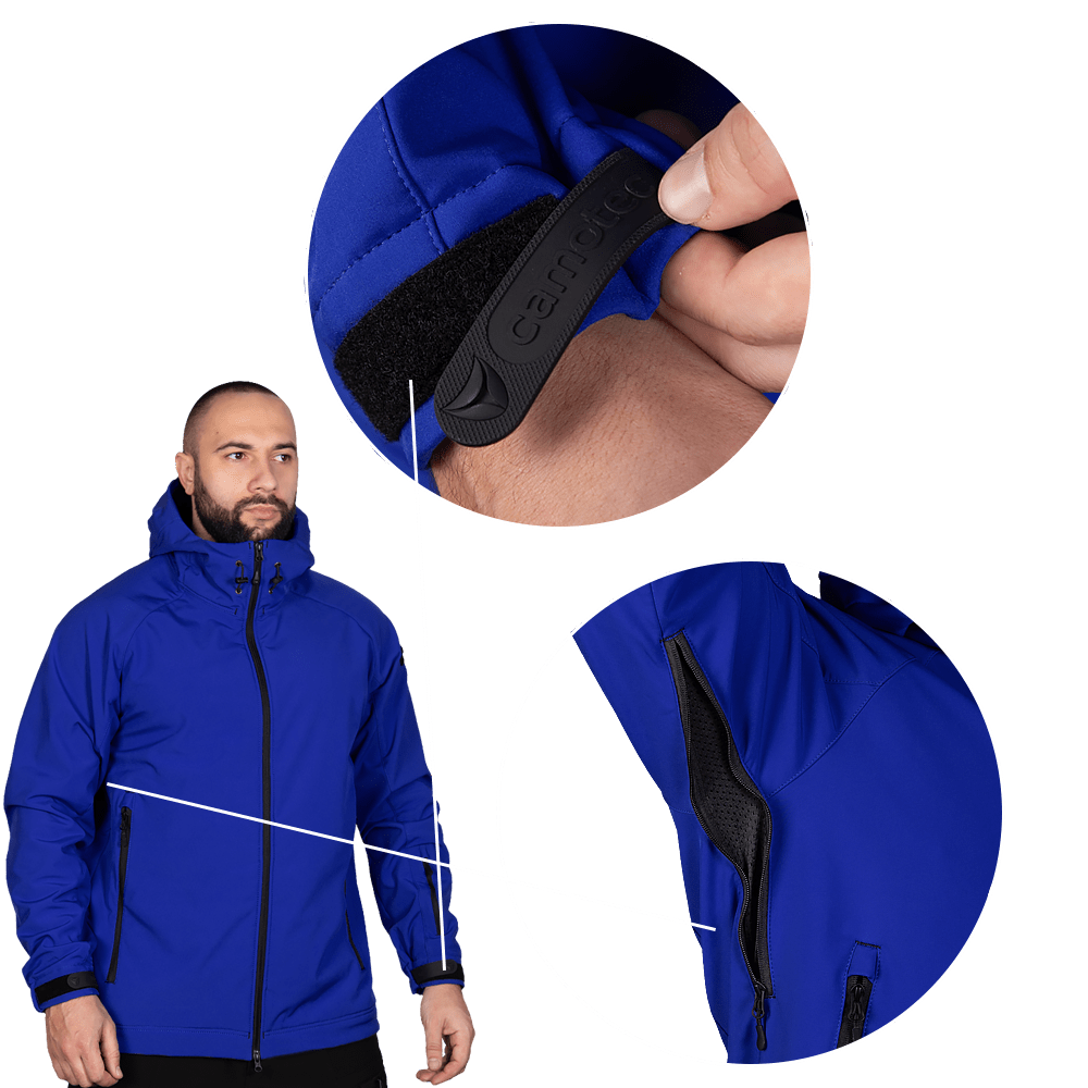 Rubicon SoftShell Blue Jacket