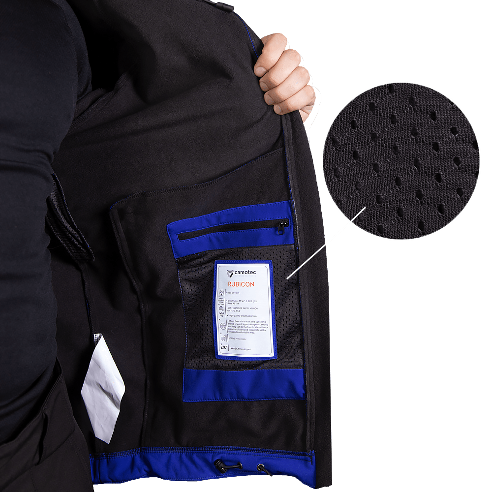 Rubicon SoftShell Blue Jacket