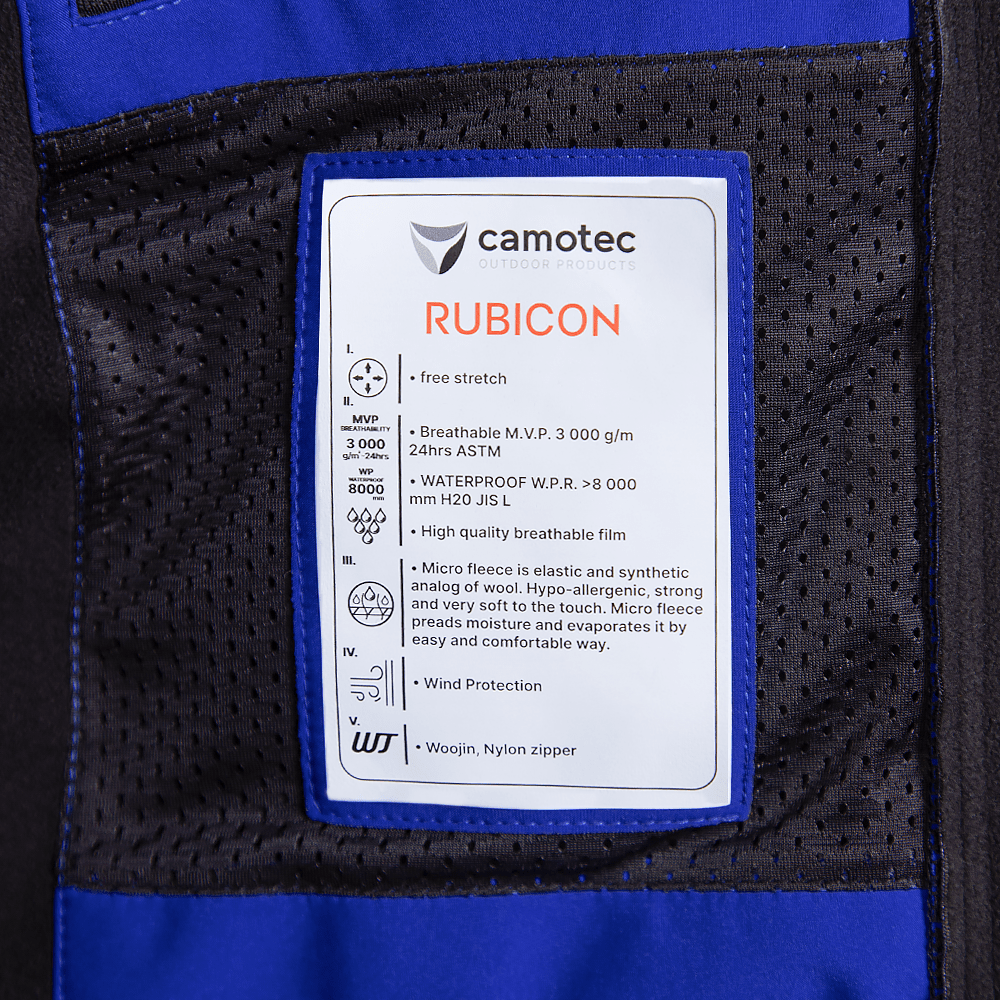 Rubicon SoftShell Blue Jacket