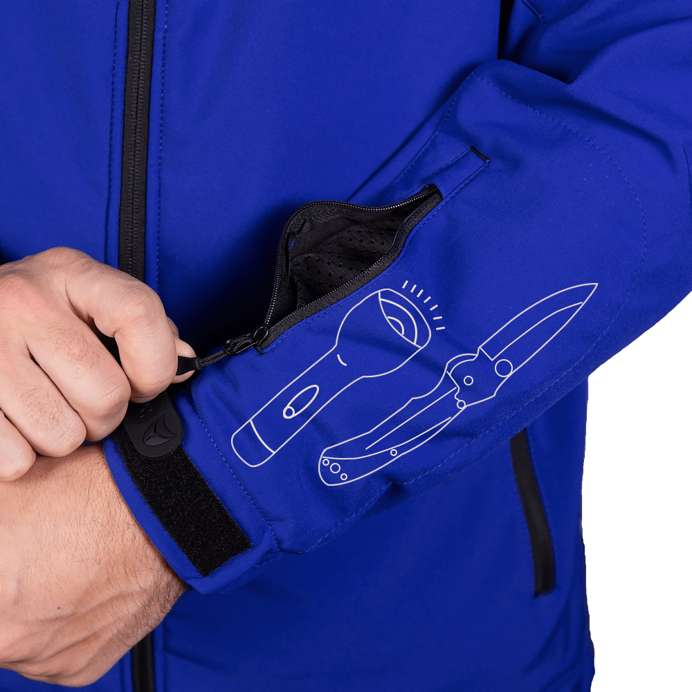 Rubicon SoftShell Blue Jacket