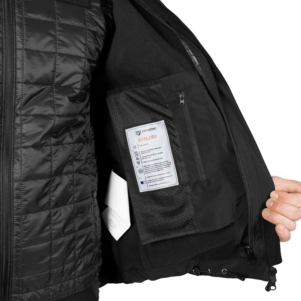 Stalker 2.0 SoftShell Jacket Black