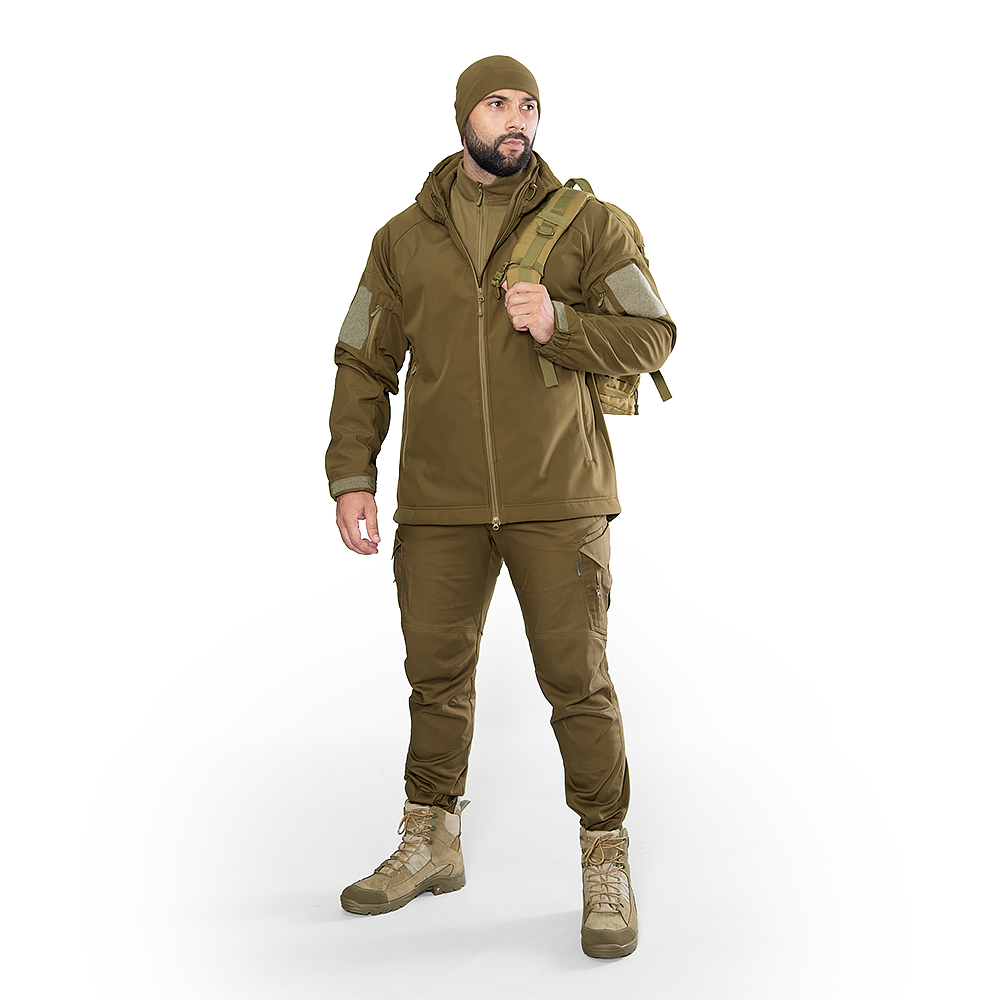 Stalker SoftShell Coyote Jacket