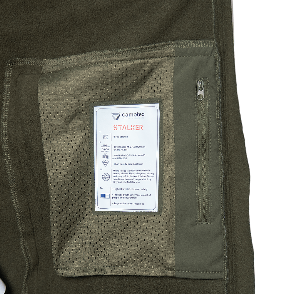 Stalker SoftShell Olive Jacket