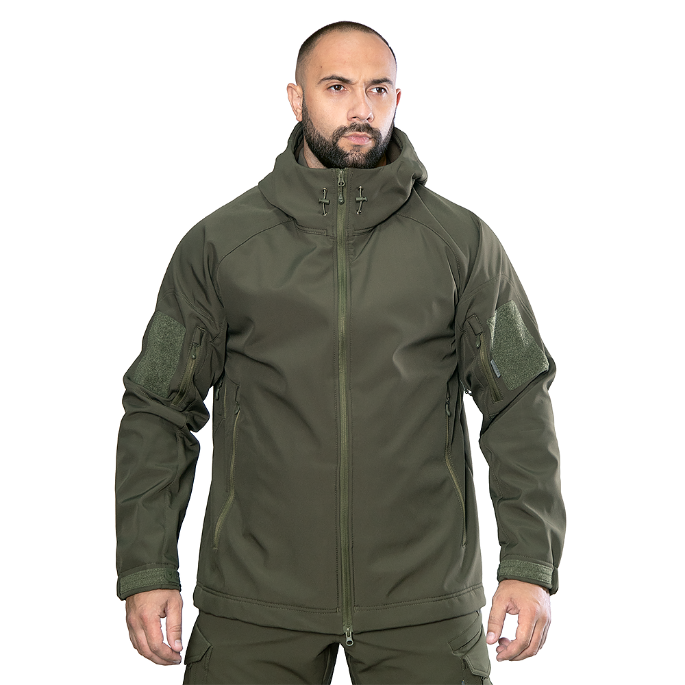 Stalker SoftShell Olive Jacket