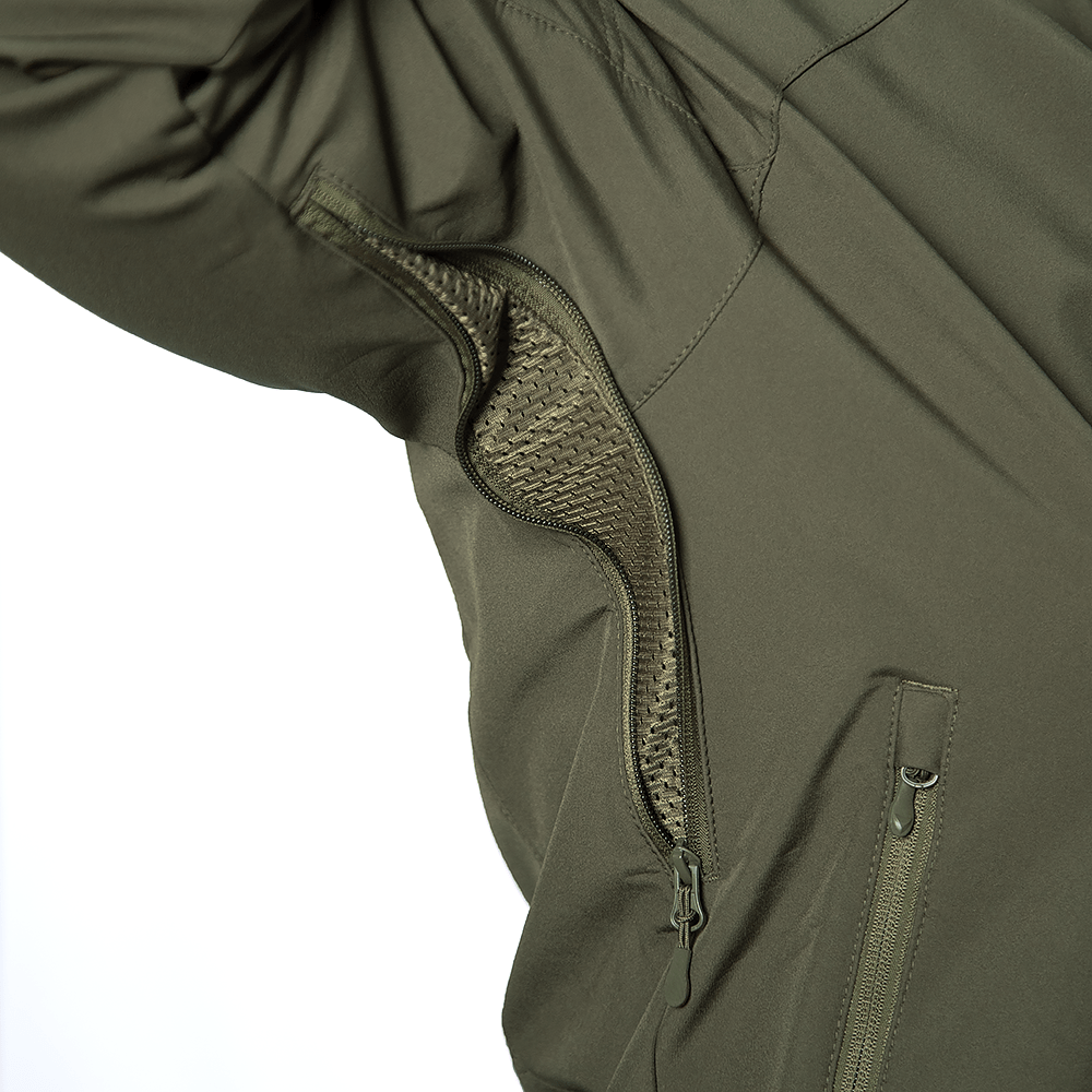 Stalker SoftShell Olive Jacket