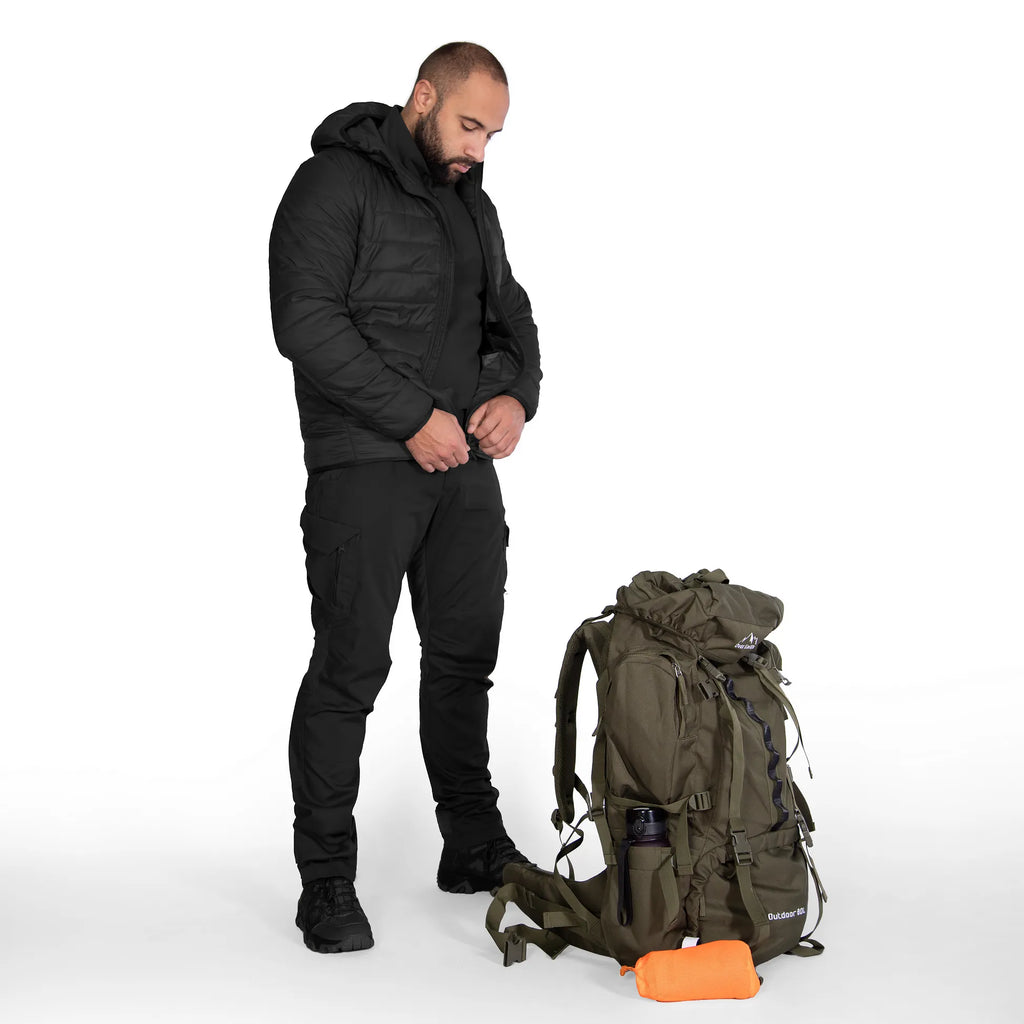 Light Storm Hood 2.0 Down Jacket Black