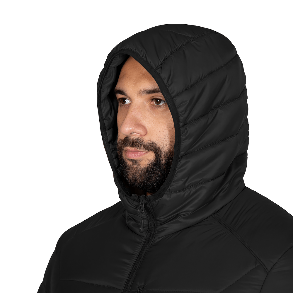 Light Down Jacket Storm Hood 3.0 Black