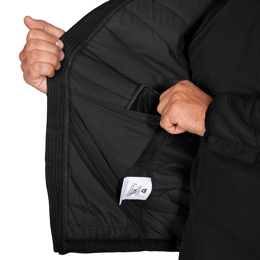 Light Down Jacket Storm Hood 3.0 Black