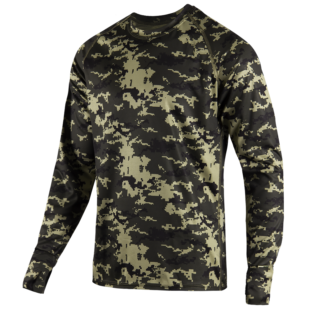 Chiton Longsleeve UA DIGITAL WOODLAND