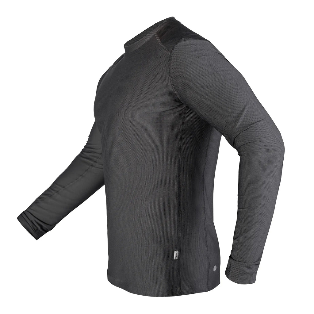 Chiton 2.0 CoolPass Grid Longsleeve Graphite