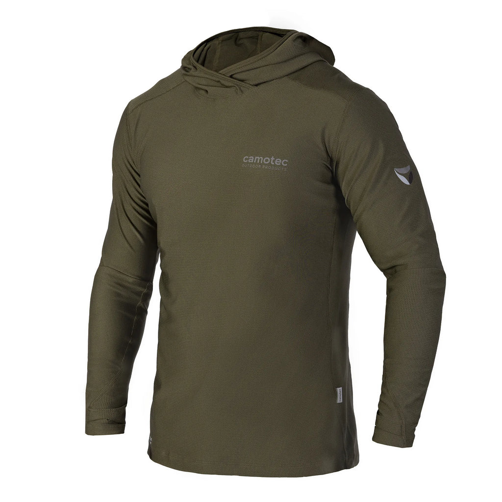 Лонгслів Chiton Hood 2.0 Олива