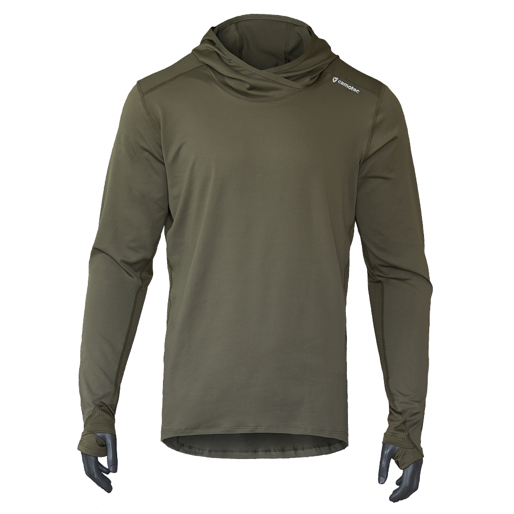 Chiton Air Hood Longsleeve Olive