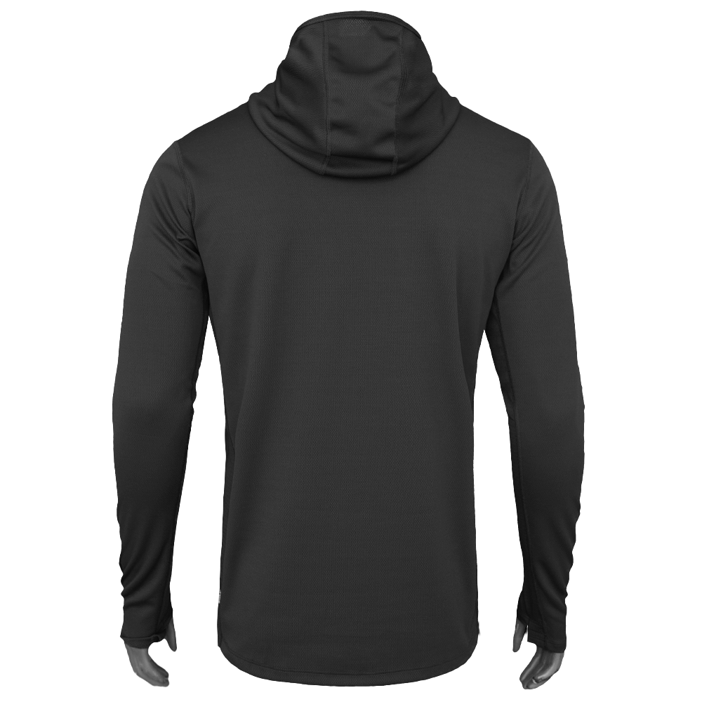 Chiton Air Hood Black Longsleeve