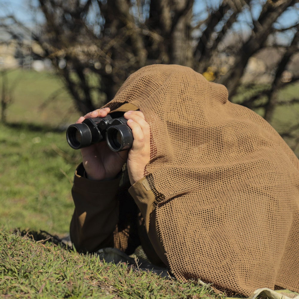 CM SFVS Camouflage Net Scarf Coyote