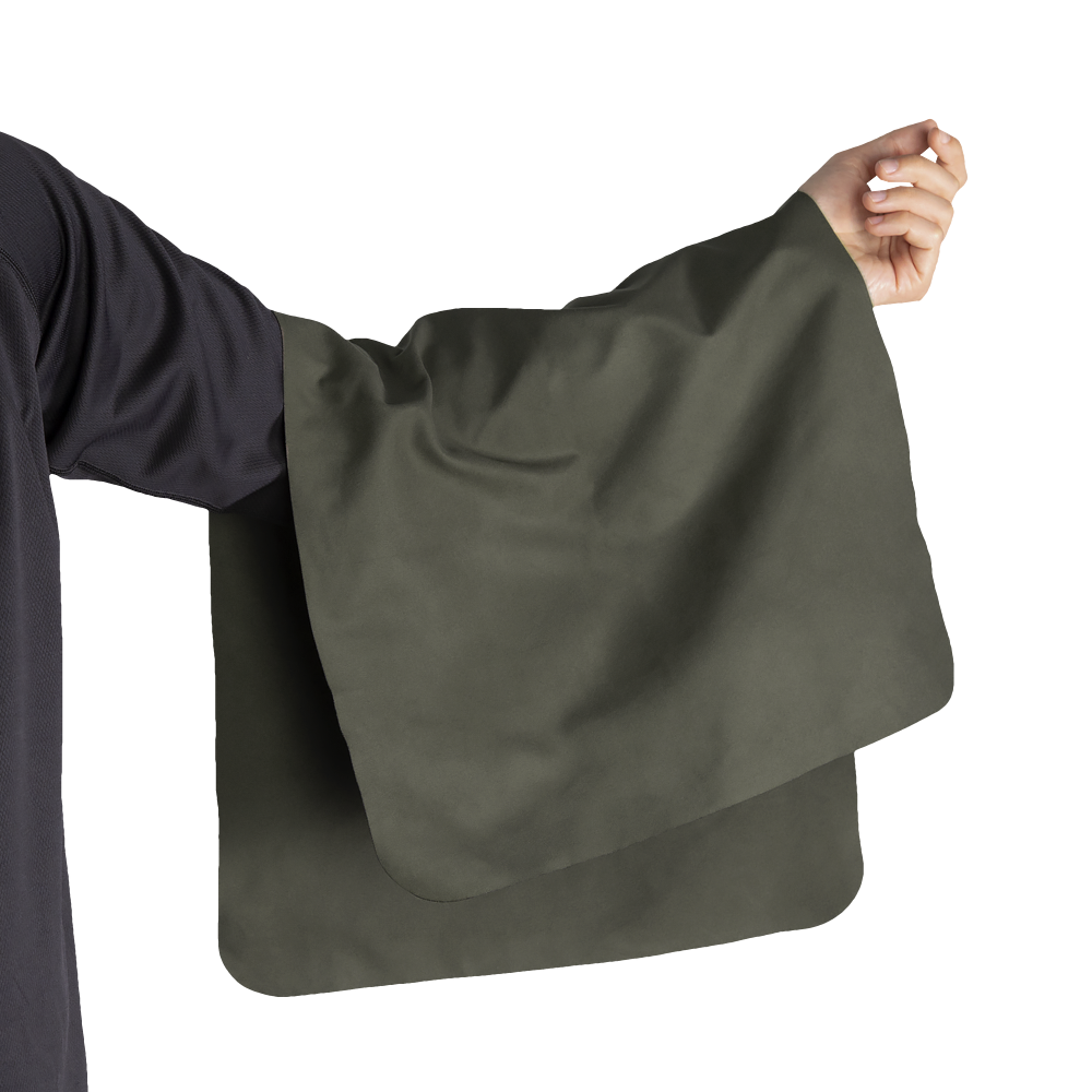 Tourist Microfiber Towel Set Olive S+M