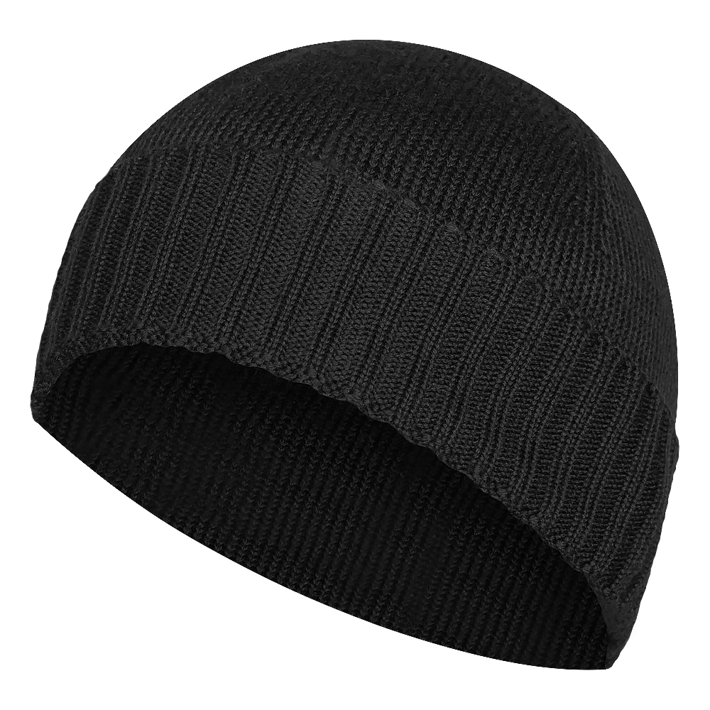 Watch Cap Merino Black