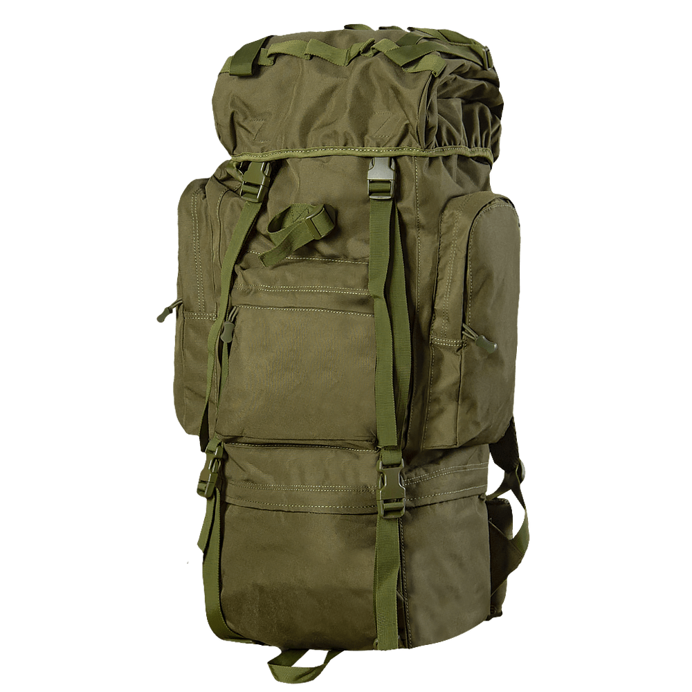 BigBag 80L Oxford PVC Olive Backpack