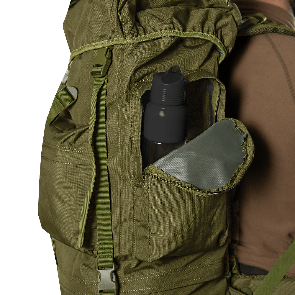 BigBag 80L Oxford PVC Olive Backpack