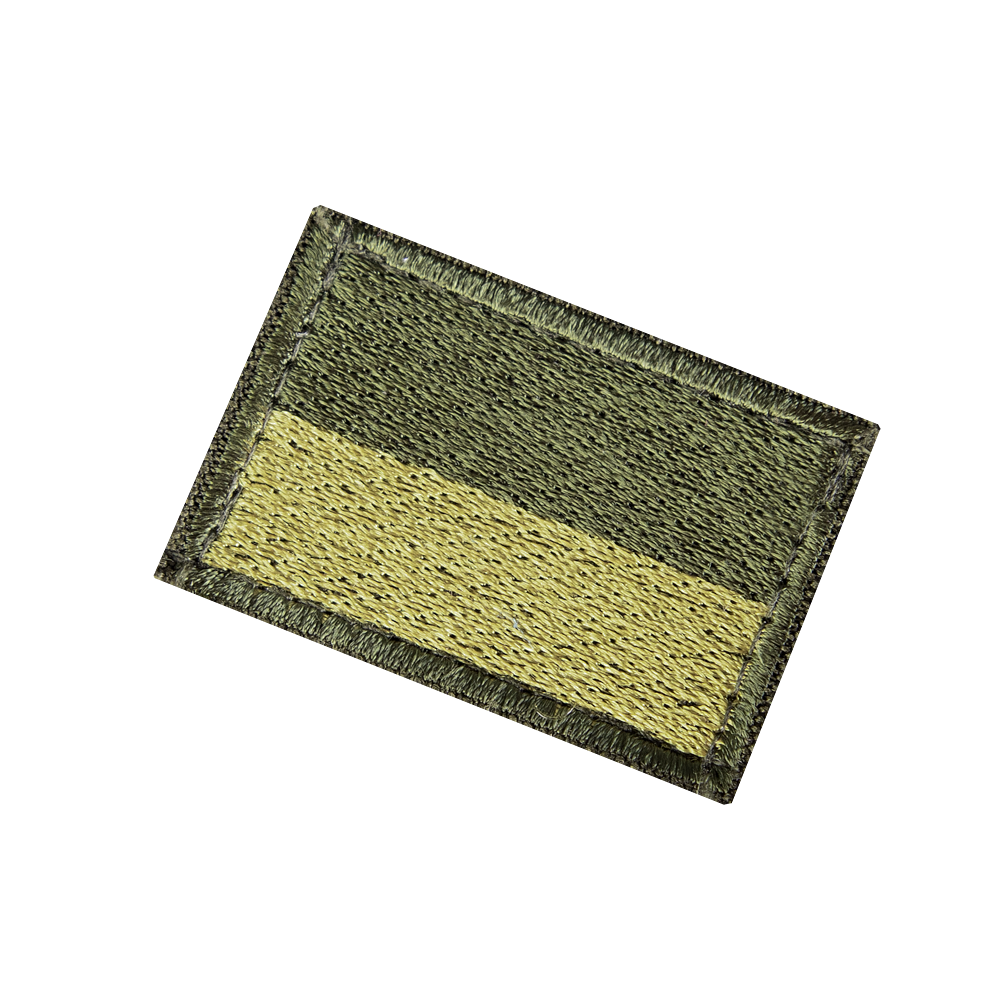Ukrainian Flag Patch/Velcro Olive