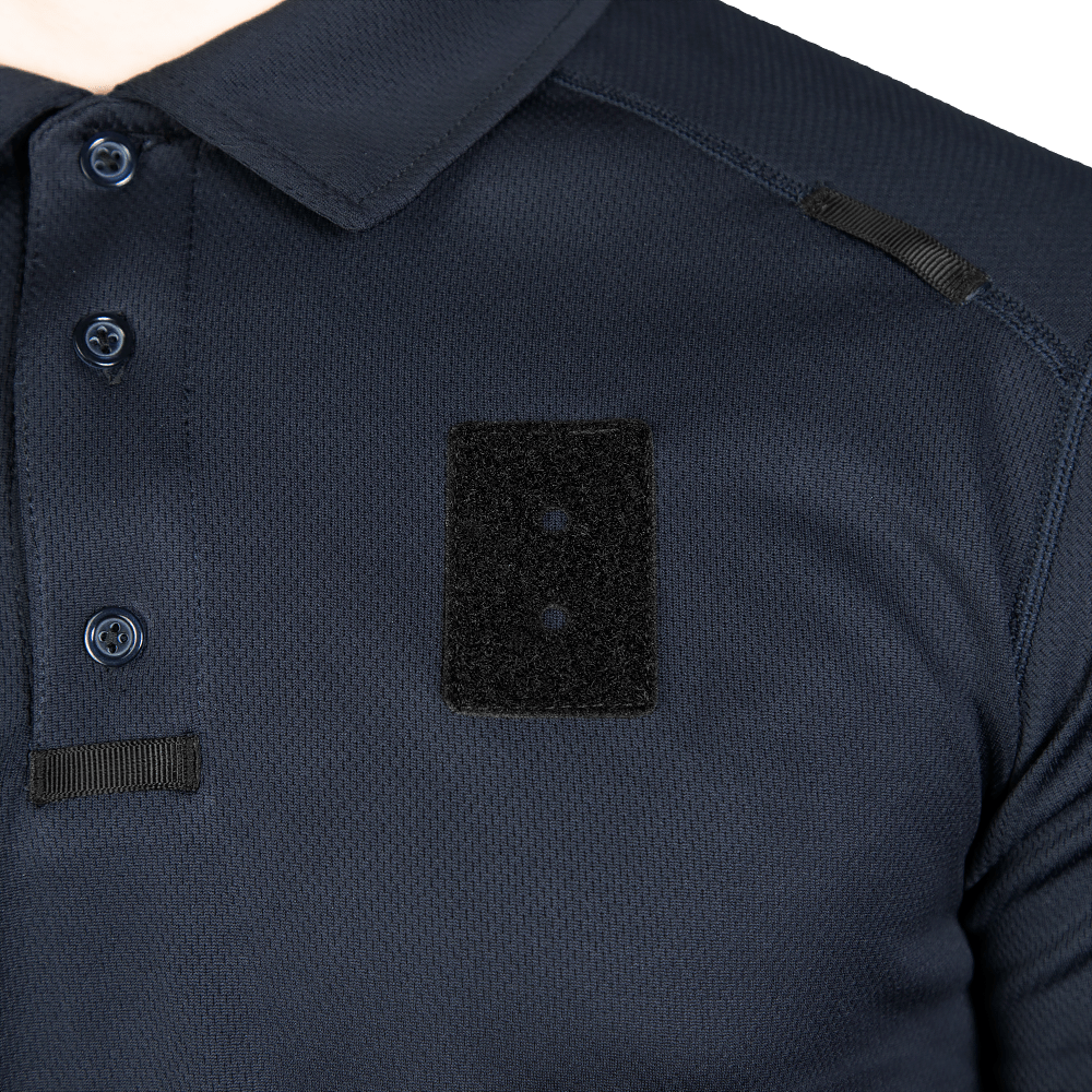 CG Patrol ID Long Polo Dark Blue
