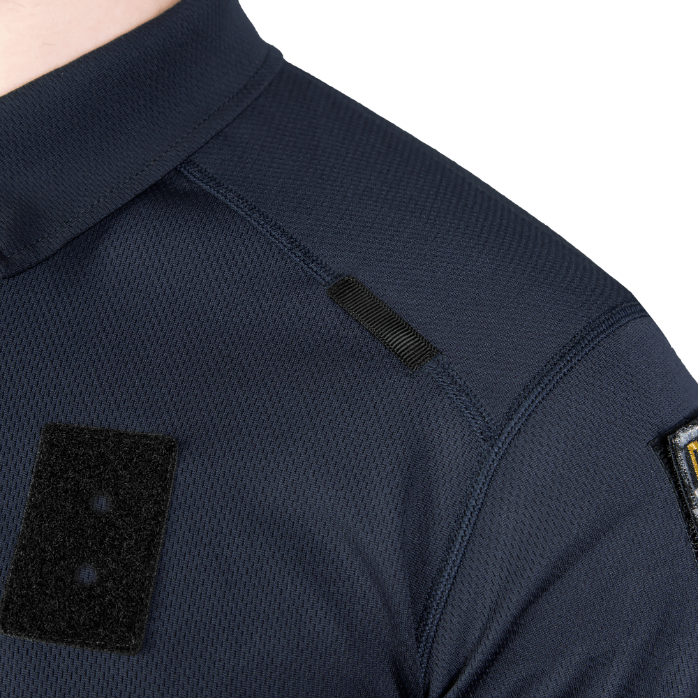 CG Patrol ID Long Polo Dark Blue