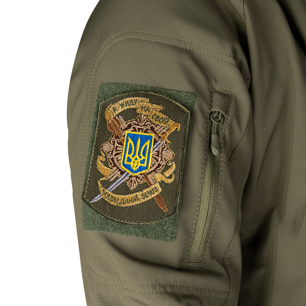 Patch/Velcro "I live on my God-given land" Olive