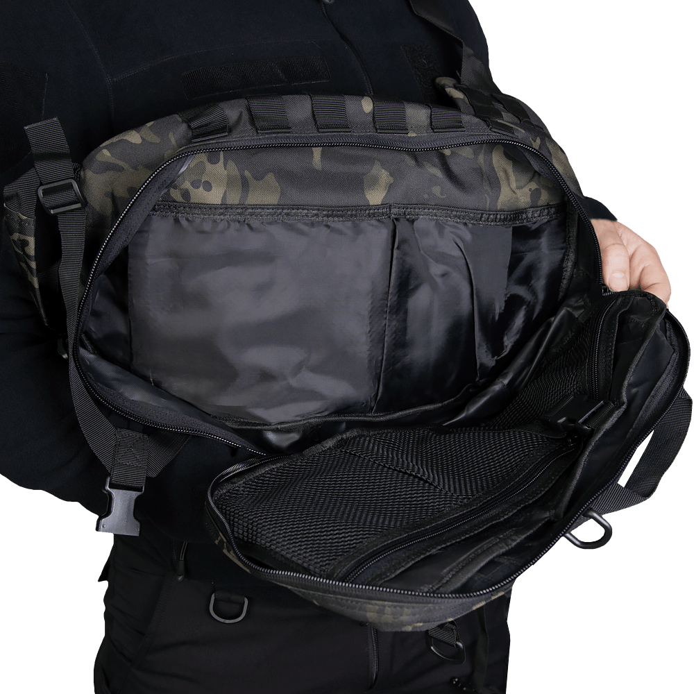 TCB MC Black Backpack