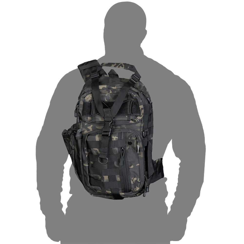TCB MC Black Backpack