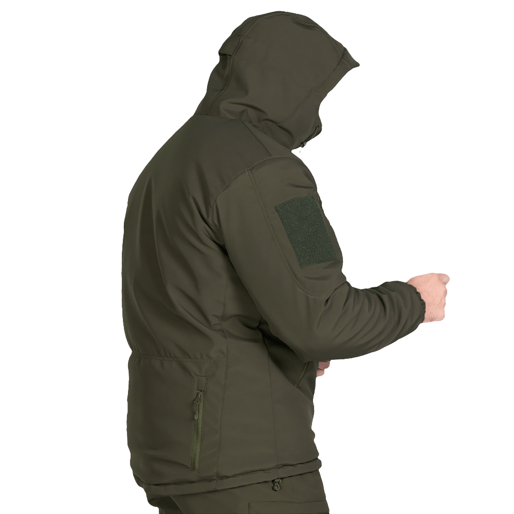 Cyclone SoftShell Olive Jacket