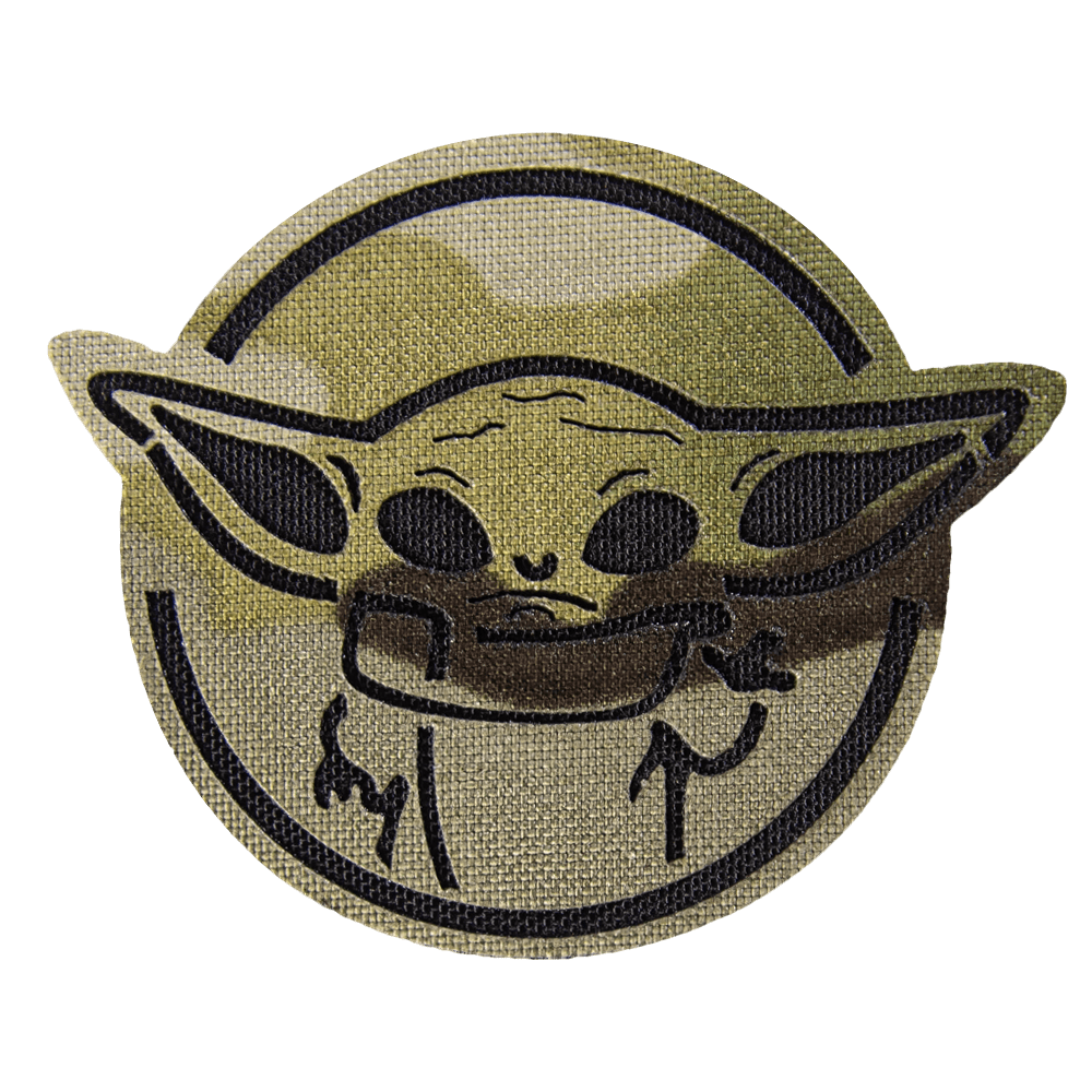Camotec Baby Yoda/Grogu Multicam Patch
