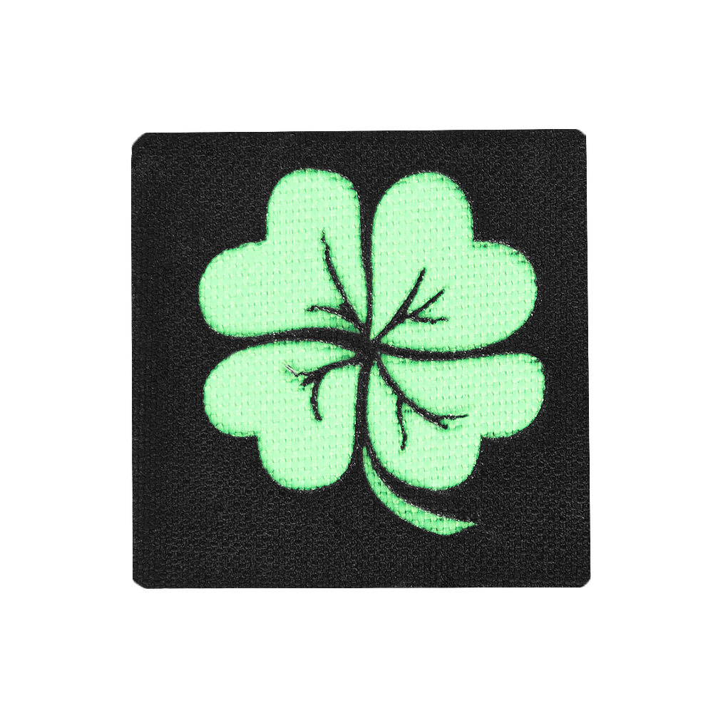 Patch Camotec Clover green (4.5*4.5) Black