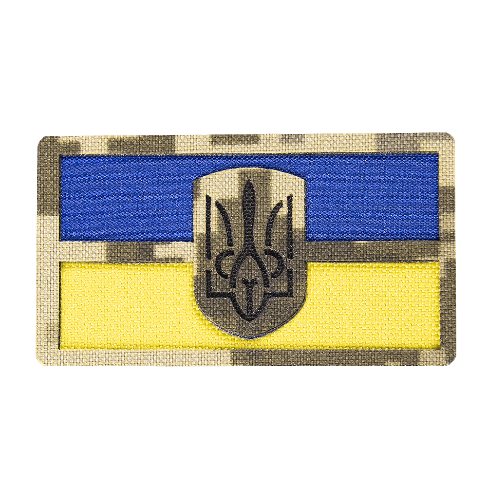 Patch Camotec Coat of Arms of Ukraine (4.5*8) Pixel