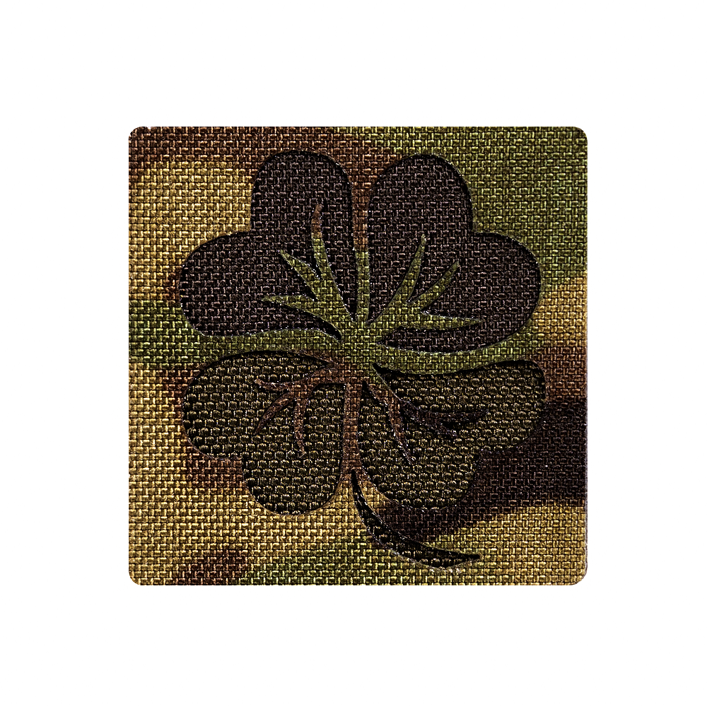Camotec Patch/Velcro Clover (4.5*4.5) Multicam