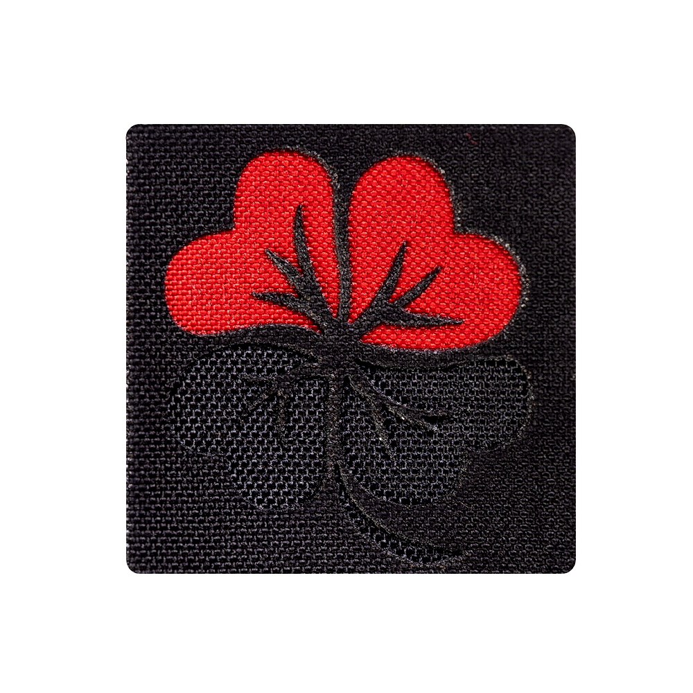Camotec Patch/Velcro UPA Clover (4.5*4.5) Black