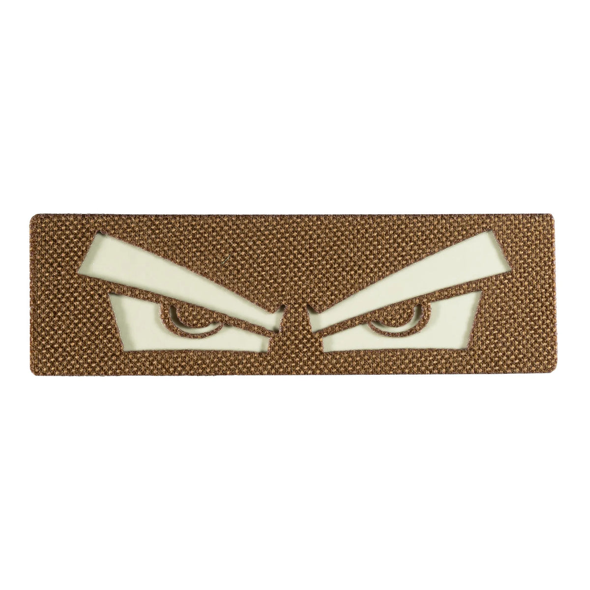 Camotec Patch/Velcro Samurai Eyes (2.5*8) Coyote/Luminescent