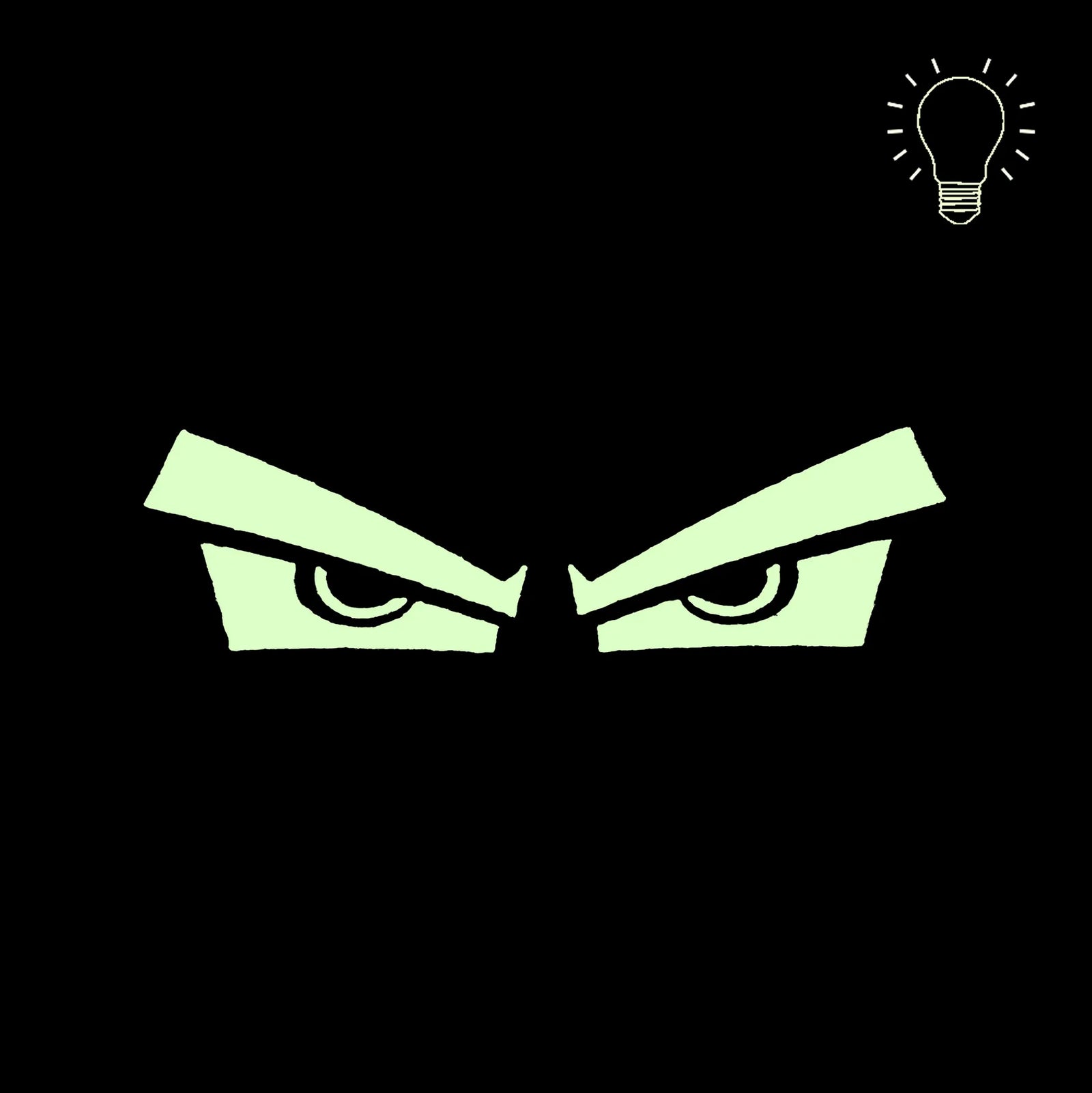 Camotec Patch/Velcro Samurai Eyes (2.5*8) Coyote/Luminescent
