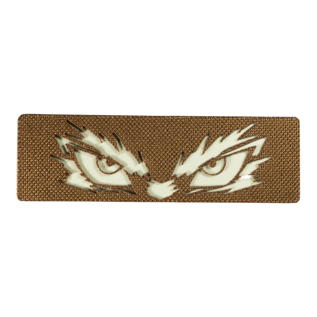 Patch/Velcro Camotec Owl Eyes Anime (2.5*8) Coyote/Lumin