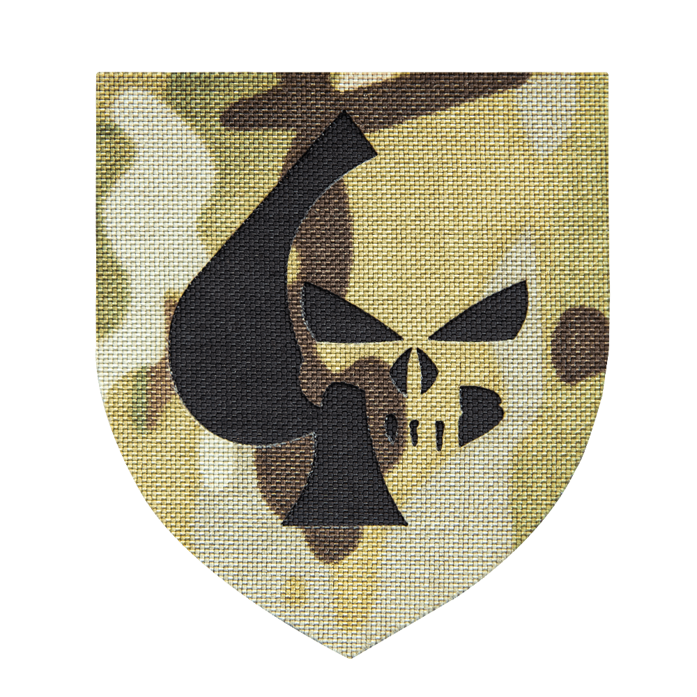 Camotec Punisher Skull Patch (7*8) Multicam