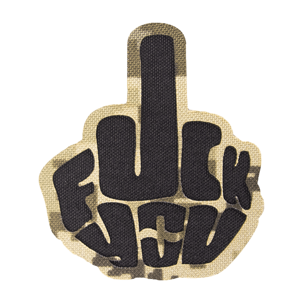 Camotec Middle Finger Patch (7*8) Pixel