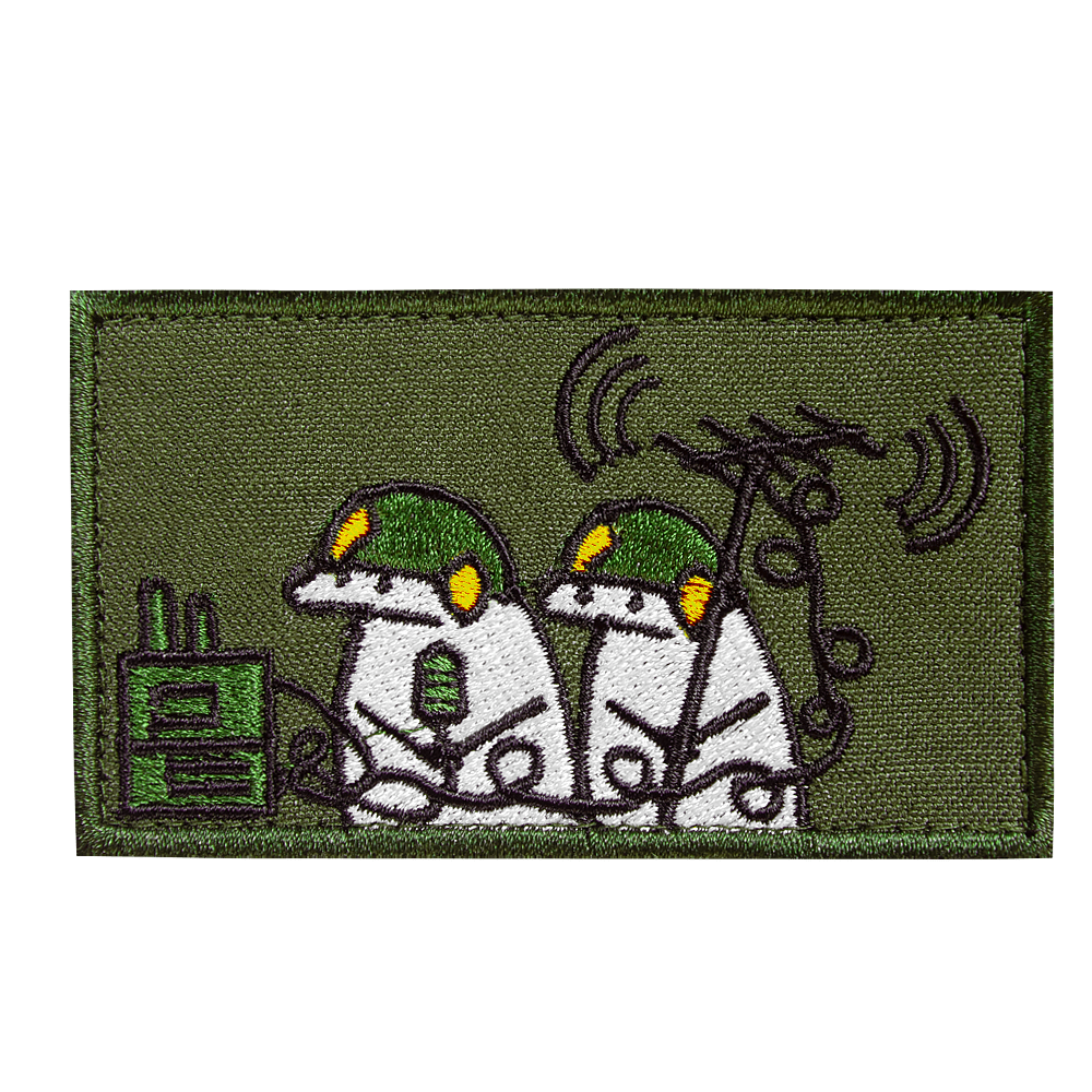 Patch Florka Communications Olive