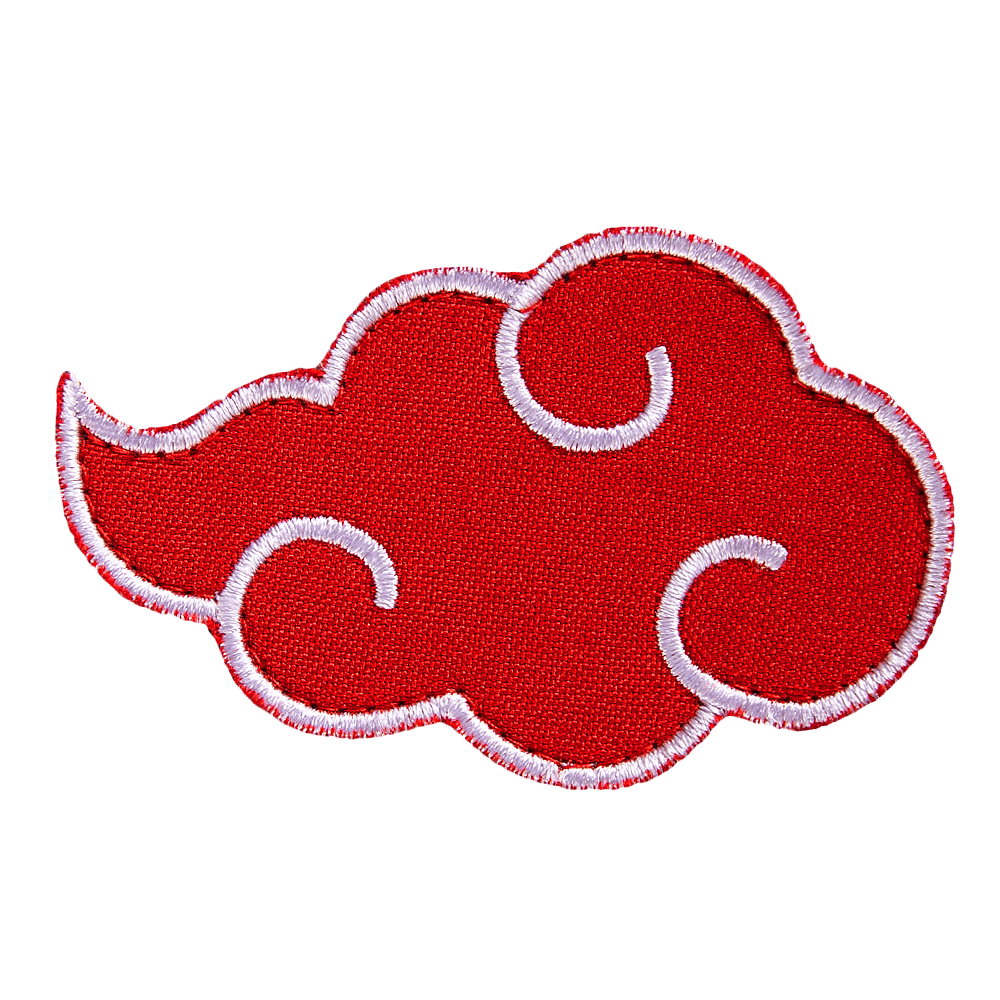 Akatsuki Cloud Patch (Naruto) Red