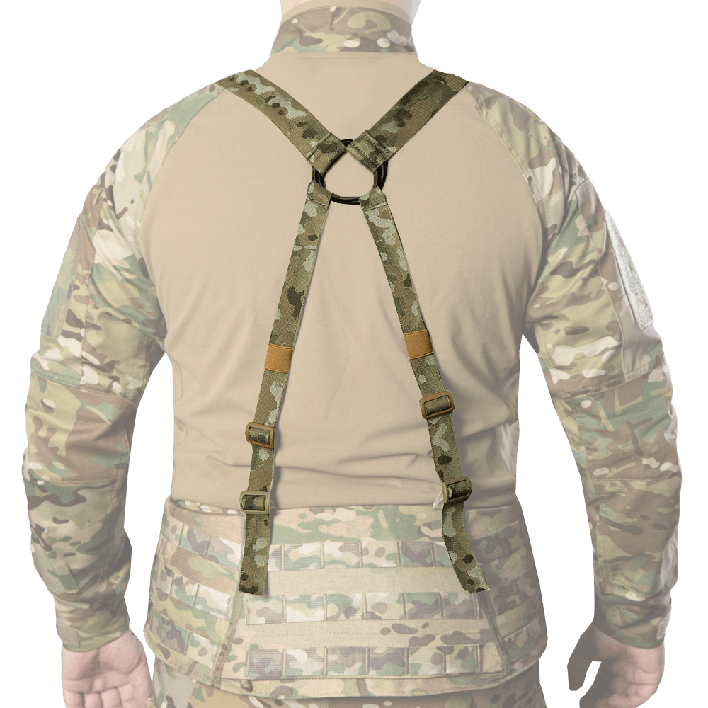 Shoulder straps for LT MC tactical belt