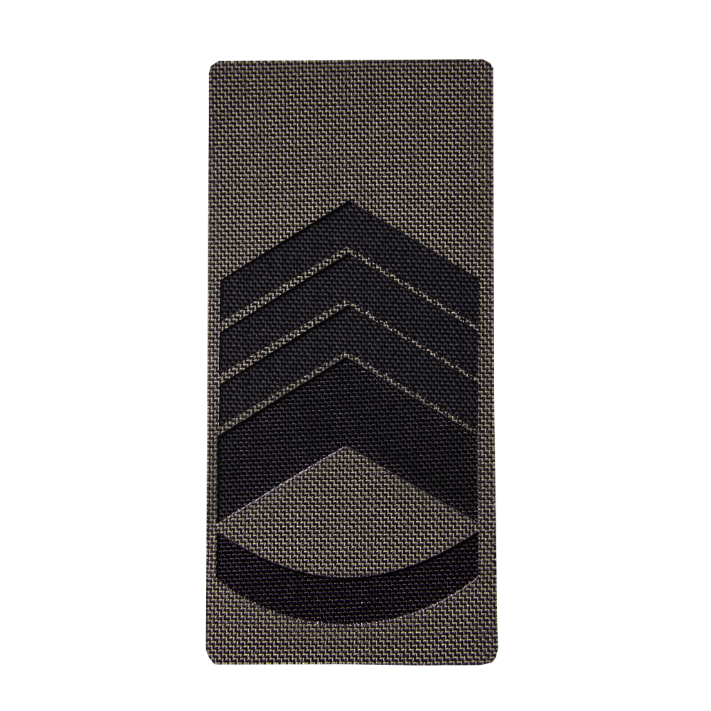 Shoulder Board Camotec Master Sergeant (5*10) Army Olive
